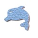 Delfín de Cuero Artificial 30mm