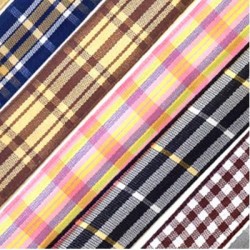 Ribbon Synthetic Plaid 15mm