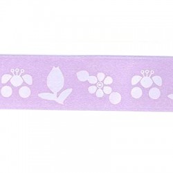 Ribbon Synthetic with Flowers 20mm