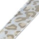 Organza Animal Print Ribbon 12mm