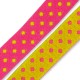 Double Face Spotted Ribbon 10mm