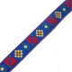 PL Knitted Ribbon w/ Geometric Shapes 14mm (10 mtrs / spool)