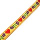 Cinta Tejida con Flores 14mm (10mtr/rollo)