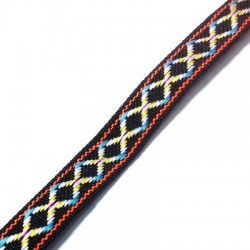 Ruban Tricoté en Polyester « Χ » 14 mm (20 Mètres/Bobine)