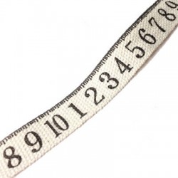 Cinta de Algodón con Medidor 15mm(~9.5mtr/rollo)