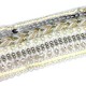 Polyester Ribbon with Sequins 40mm (~1yard/pack)