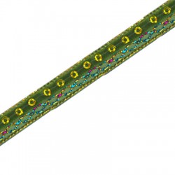 Synthetic Ribbon Sequin 10mm(~3mtr/spool)