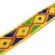 Polyester Ribbon Ethnic with Rhombus 20mm (~5yards/pack)