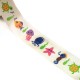 Polyester Ribbon with summer prints 25mm (~10yards/pack)