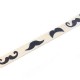 Cinta de Algodón con Bigotes 12mm (~10yardas/paquete)