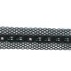 Polyester Ribbon with Pearls 20mm (~2yards/pack)