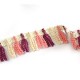Tresse en Poliester avec pompons ~50mm (~4,5m/paquet)
