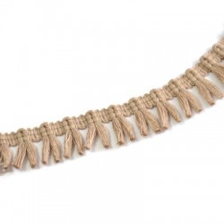 Cinta de Poliester con Borlas ~18mm (~5 yard/paq.)
