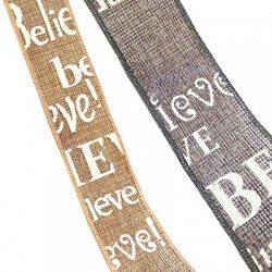 Cinta de Cáñamo «Believe» 38 mm (Aprox. 9,5 Yardas/Bobina)