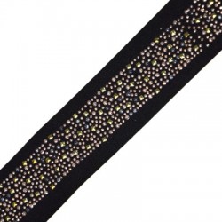 Ruban en Polyester avec Pièces Métalliques 50 mm (~Yards/Paquet)