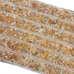 Feuille de Pierres Semi-Précieuses 120 x 400 mm