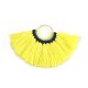 Nappina di Cotone a Ventaglio ~59x77mm con Anello in Ottone