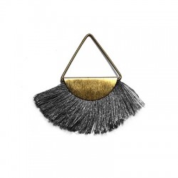 Pendentif à Pompon 67 x 63 mm