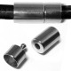 Fermoir Clip Tube en Métal/Laiton 6x19mm Ø 5mm