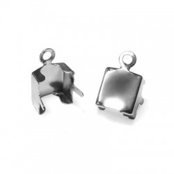 Terminal de Metal Latón para Cadena de Engastes 8mm