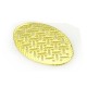 Pendentif Ovale en Laiton 17 x 26 mm