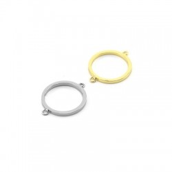 Connecteur rond en Laiton 15 x 1.5 mm