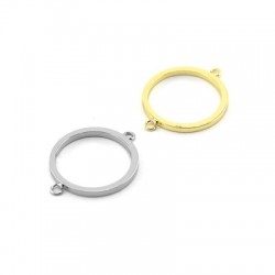 Connecteur rond en Laiton 20 x 1.5 mm