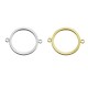 Brass Connector Round 25x2mm