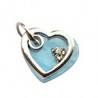 Silver/Pearlised Turquoise