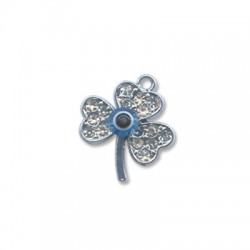 Metal Zamak  Flower Eye 19x22mm