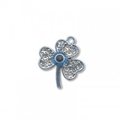 Zamak Flower Eye 19x22mm