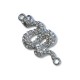 Œil Serpent en Zamak 51 x 23 mm