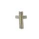 Zamak Cross 30x19mm