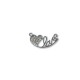 Zamak "LOVE" 25x12.5mm