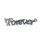 Zamak « Forever » 54 x 13 mm