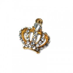 Couronne en Strass 15 x 18 mm