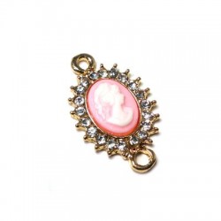Zamak Connector Cameo 15x17mm