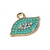 Doré/Turquoise