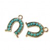 Gold/Turquoise