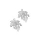 Brass Filigree Leaf (Lase Cut) 14x11..