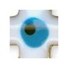 Or/Turquoise/Noir/Blanc