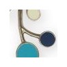 Oro/Turquesa/Azul/Marfil