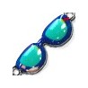 Rhodium/Turquoise/Multicolore
