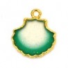 Turquoise/Transparent/Gold