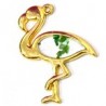 24K Gold Plated/Transparent/Green-Blue