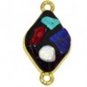 Black/Multi/Gold