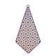 Pendentif Irrégulier 58x32mm en Acier Inoxydable