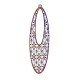Pendentif Goutte 92x30mm en Acier Inoxydable