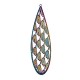 Stainless Steel Pendant Drop 92x30mm