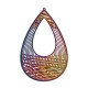Stainless Steel Pendant Drop 78x50mm